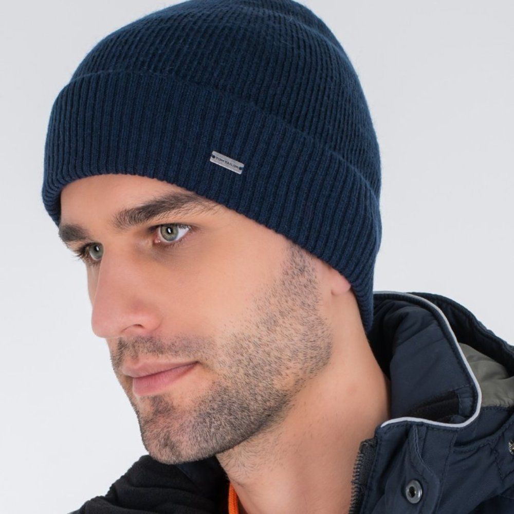 NEW Tom Tailor Bright Blue Knit Hat Toque